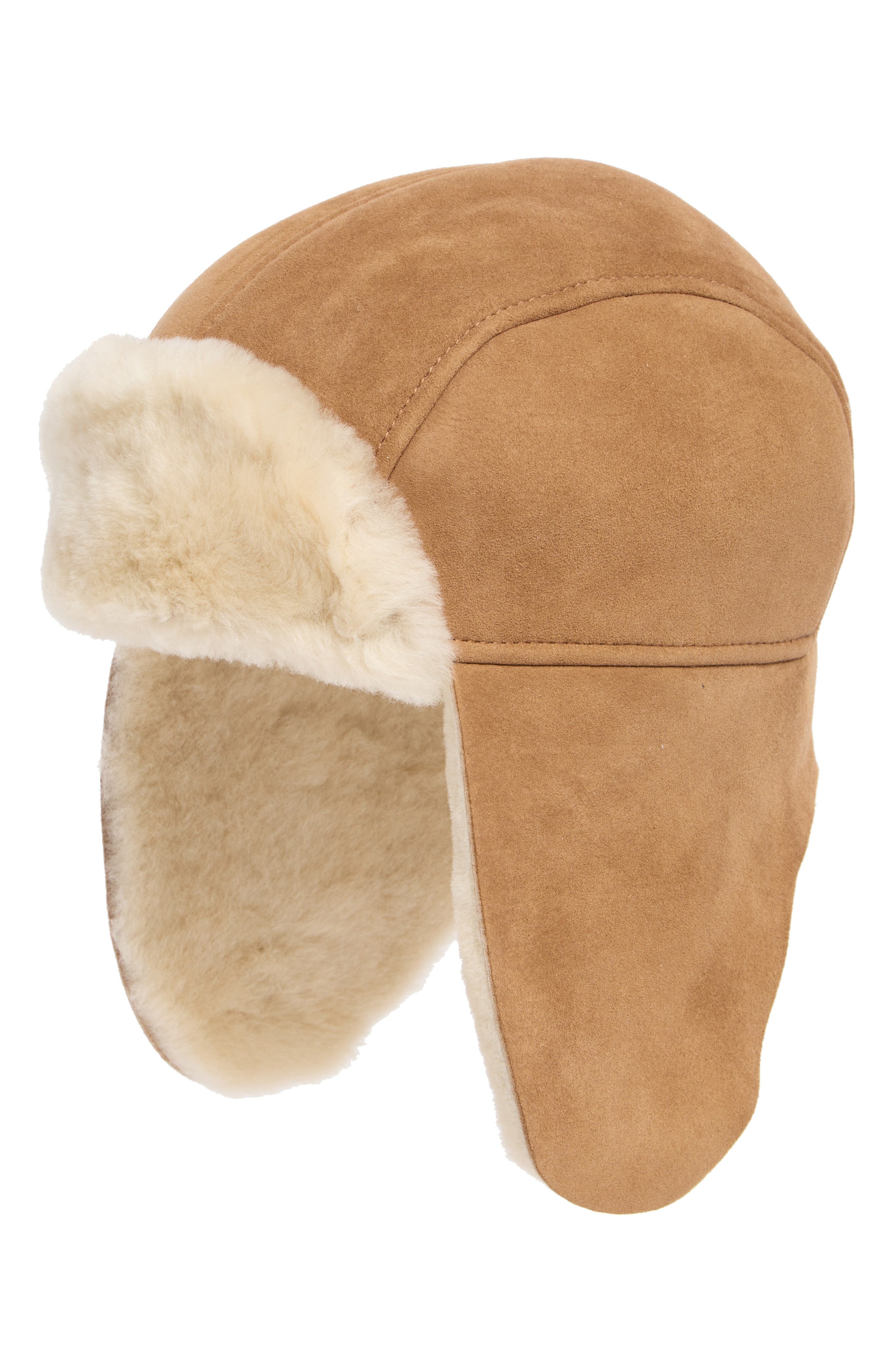 UGG UGG® GENUINE SHEARLING TRAPPER HAT