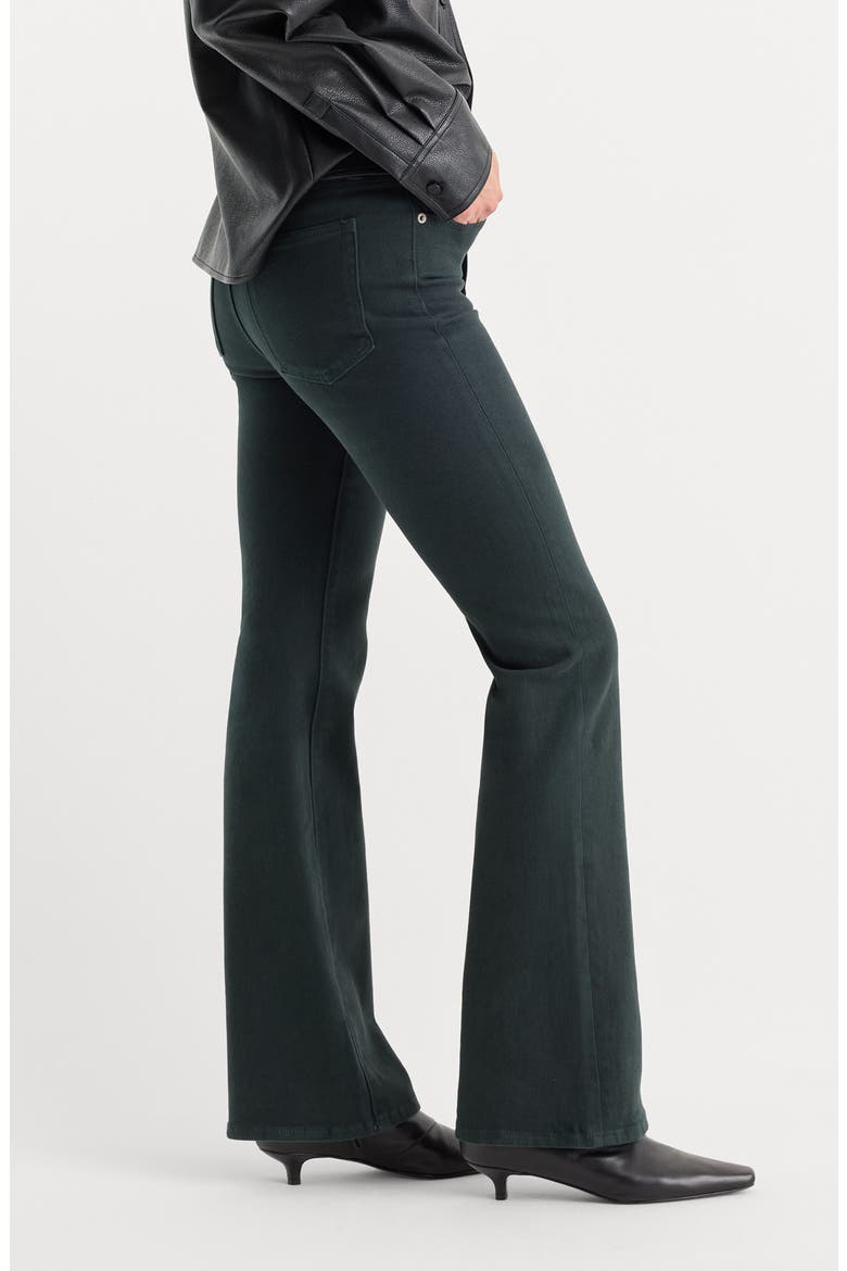 Good Classic High Waist Bootcut Jeans, Alternate, color, FOREST GREEN