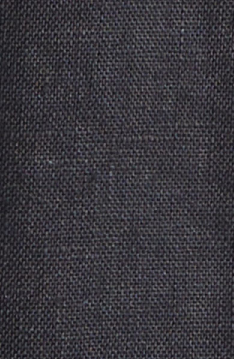 POSSE Alice Linen Minidress, Alternate, color, Black