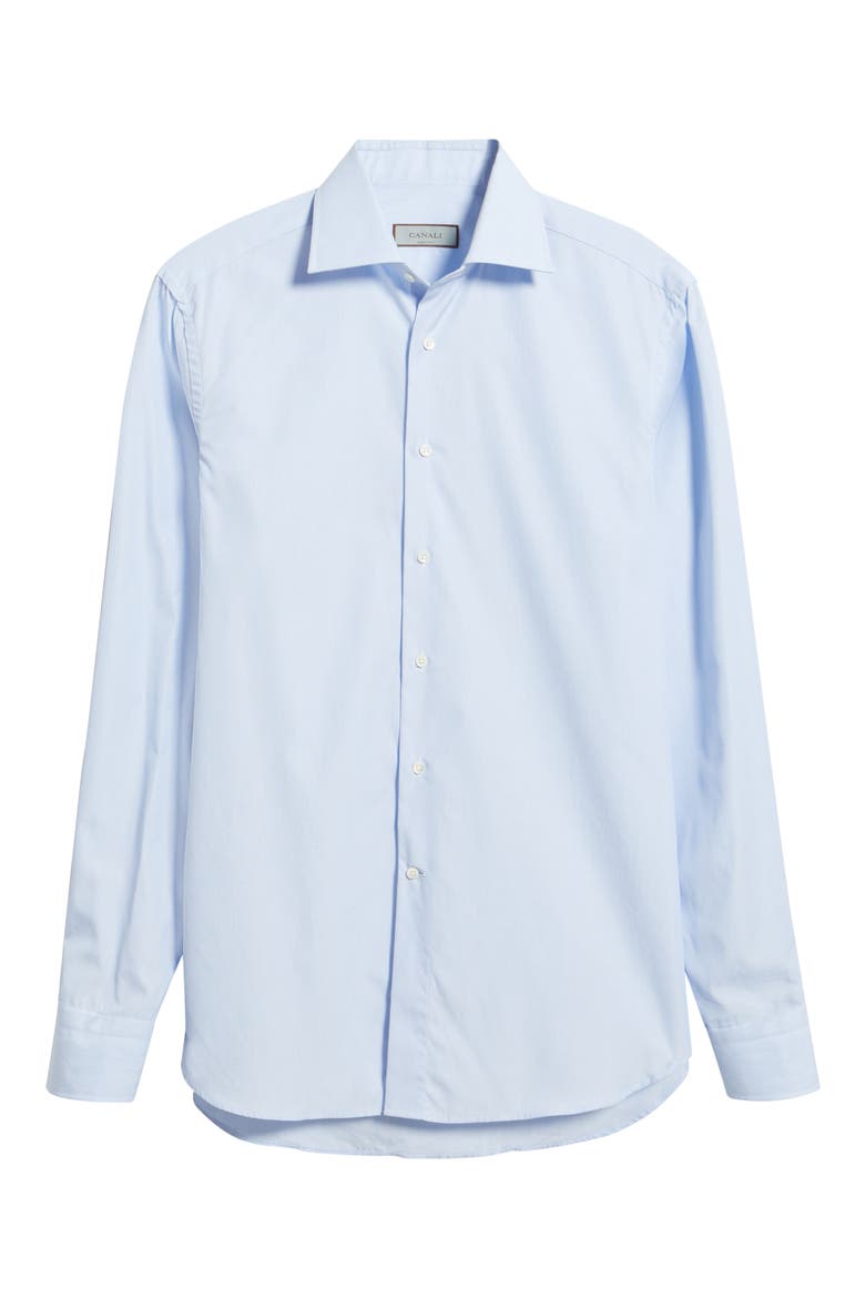 Regular Fit Dress Shirt, Alternate, color, BLUE