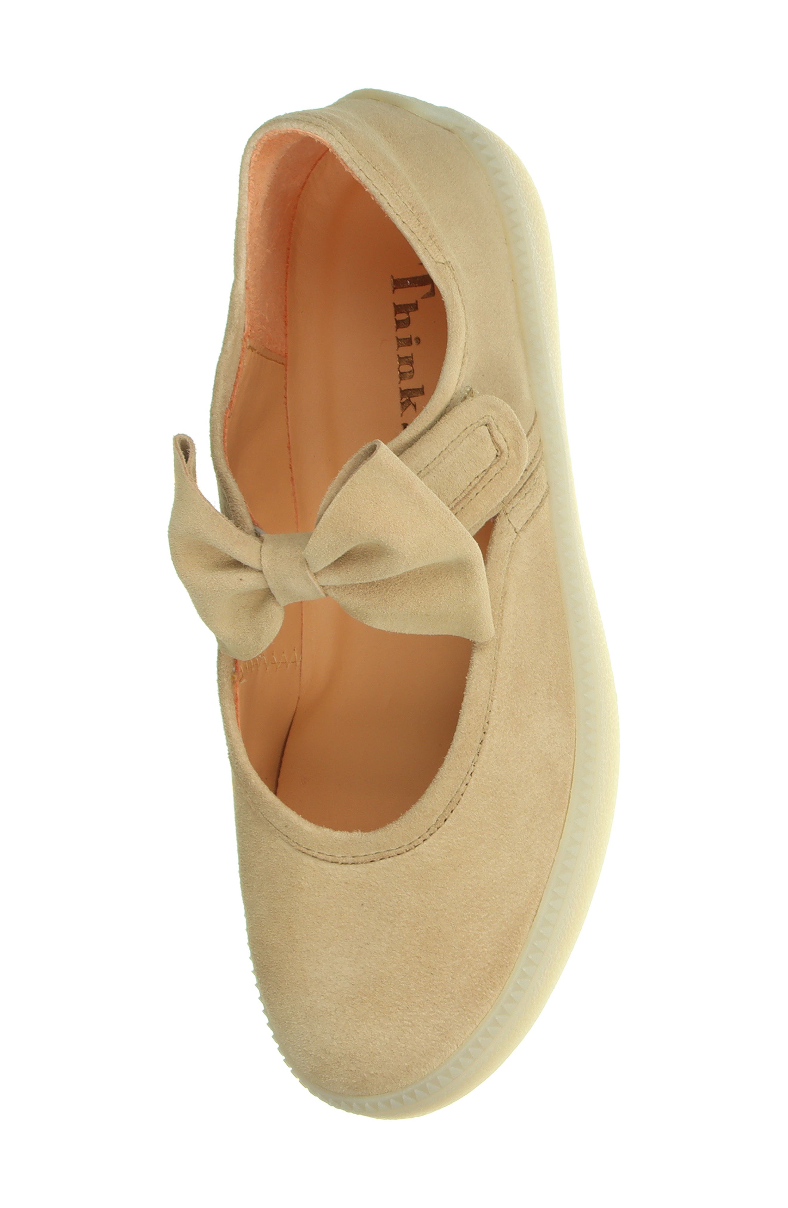 Turna Bow Sneaker, Alternate, color, ICED COFFEE