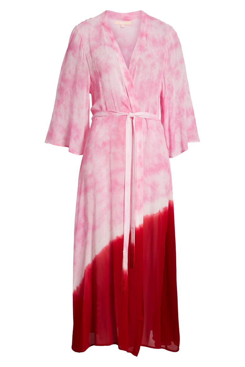 NFC Electric Tie Dye Duster, Alternate, color, TIE DYE PINK/ RED COMBO