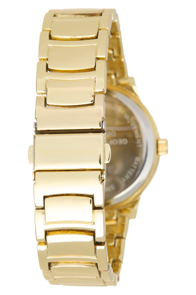 Men's Modern Diamond Bracelet Watch, 41mm - 0.001 ctw, Alternate, color, GOLD