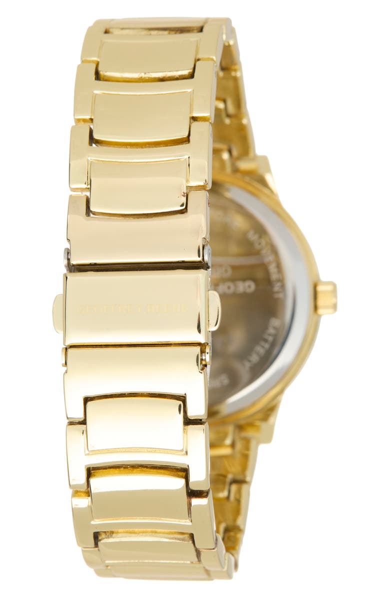 GEOFFREY BEENE Men's Modern Diamond Bracelet Watch, 41mm - 0.001 ctw, Alternate, color, Gold