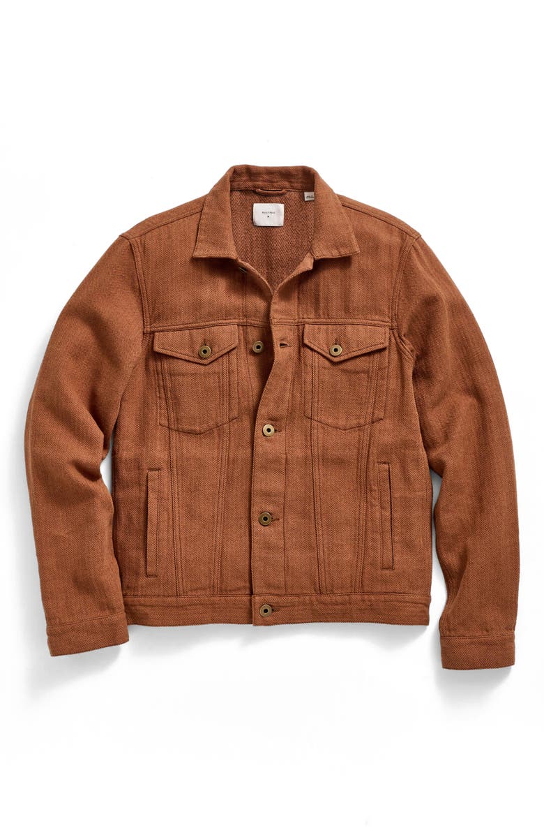 Billy Reid Tupelo Trucker Jacket, Alternate, color,