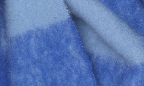 Nordstrom Wool & Alpaca Blend Fringe Scarf In Blue