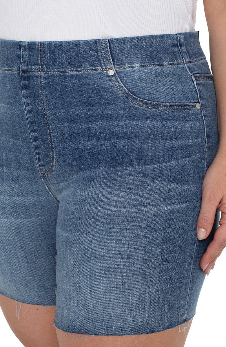 Liverpool Los Angeles Chloe Pull-On Cutoff Bermuda Shorts, Alternate, color, 