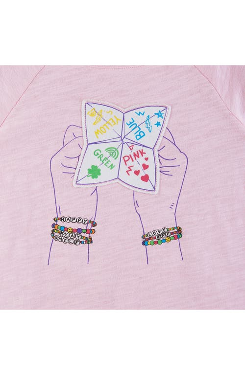 Shop Andy & Evan Kids' Fortune Knot Detail T-shirt In Pink