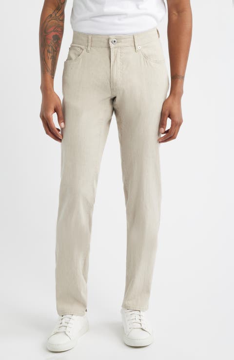 Chuck Modern Fit Linen Blend Five-Pocket Pants