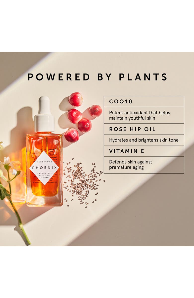 Herbivore Botanicals Phoenix Rosehip Anti-Aging Facial Oil, Alternate, color,
