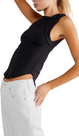 Kate Rib Stretch Cotton Tank