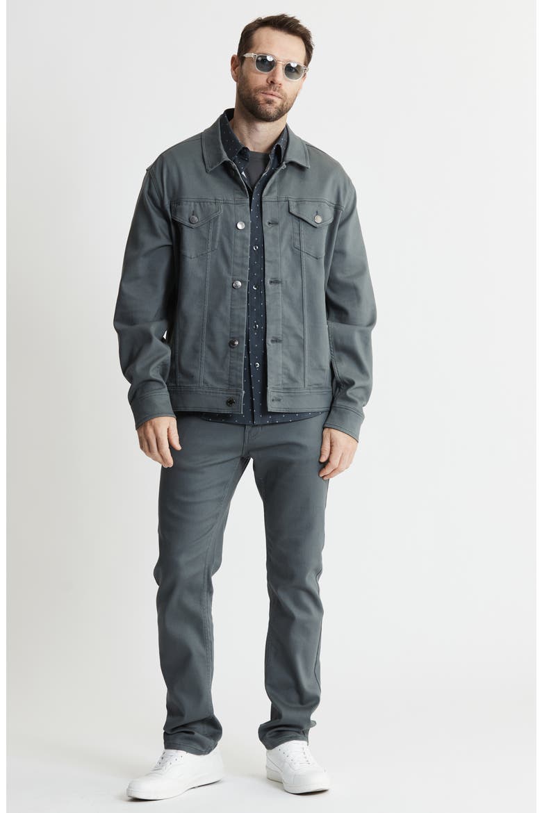 Vandam Commuter Trucker Jacket, Alternate, color, CHARCOAL