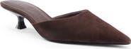 FEMME LA St. Honore Kitten Heel Mule