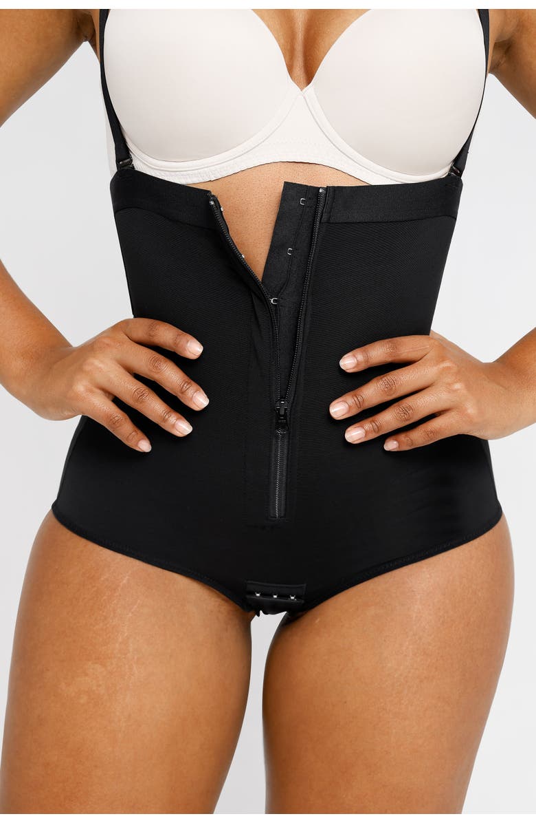 Shapellx AirSlim<sup
®</sup
High-Waisted Shaping Brief, Alternate, color, Jet Black
