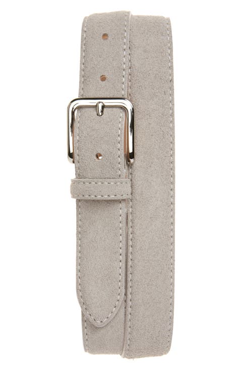 Alex Stitched Suede Belt