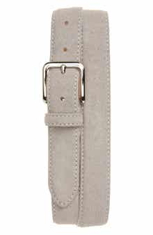 Alex Stitched Suede Belt