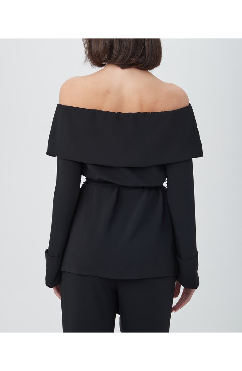 Trina Turk Lyndi Top, Alternate, color, Black