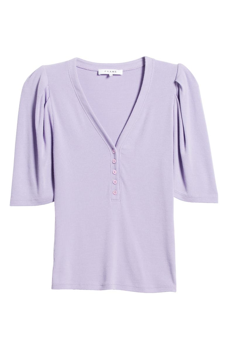 FRAME Rib Henley, Alternate, color, Lilac