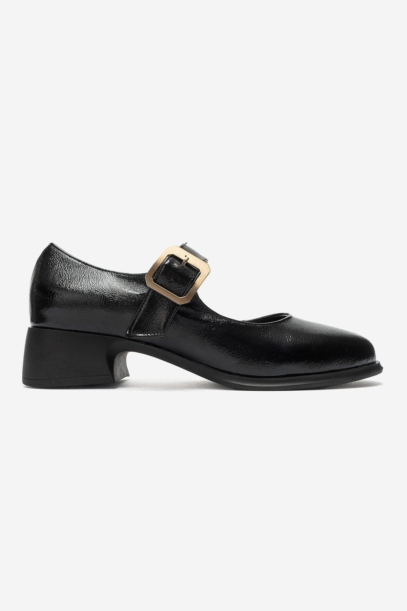 Slade Block Heel Mary Jane Shoe, Alternate, color, Black