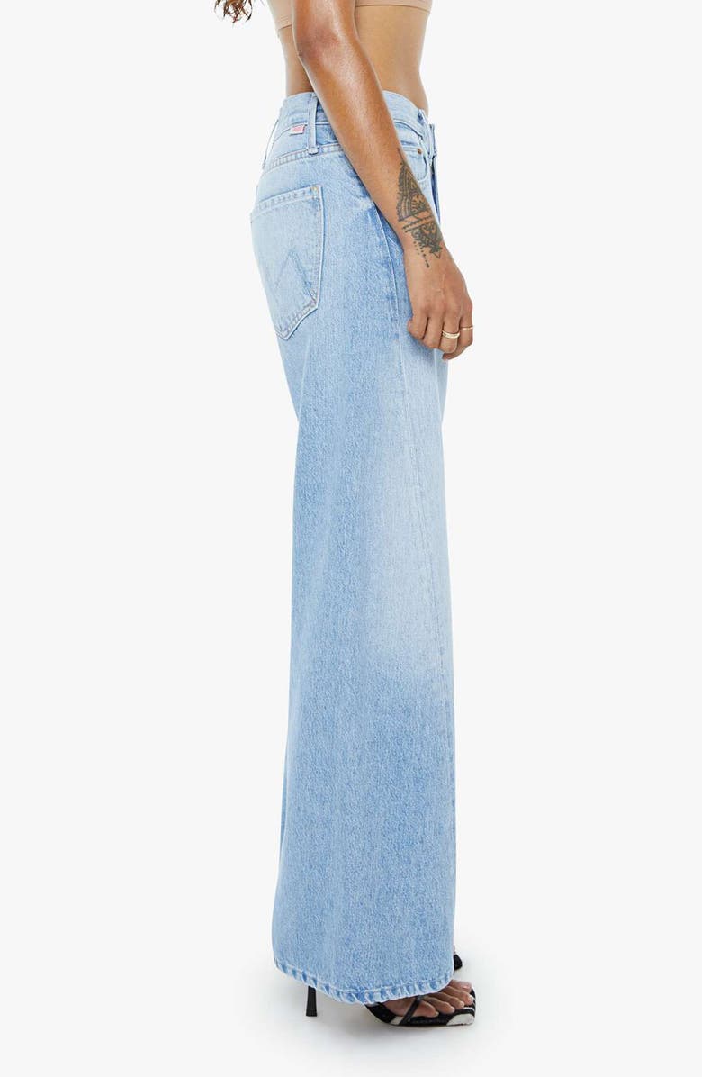 MOTHER Lil Lemon Nonstretch Wide Leg Jeans, Alternate, color, Munchies