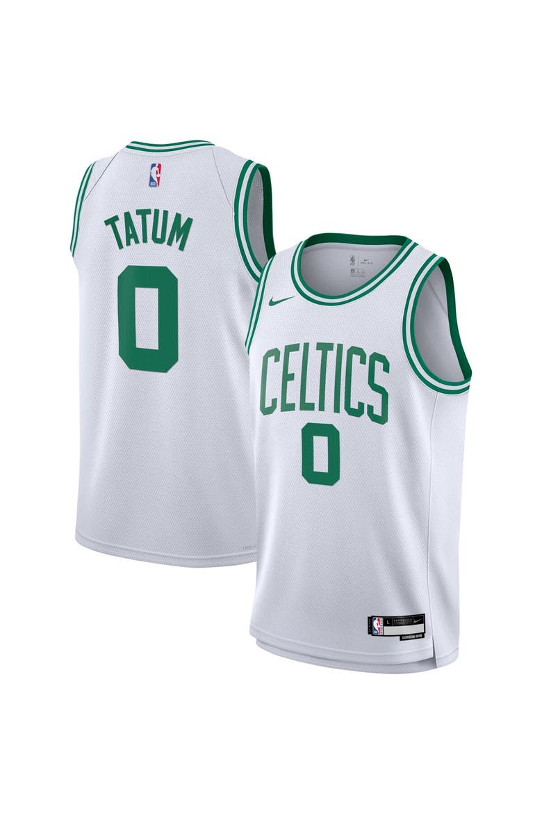 Youth Nike Jayson Tatum White Boston Celtics Swingman Jersey - Association Edition, Alternate, color, White