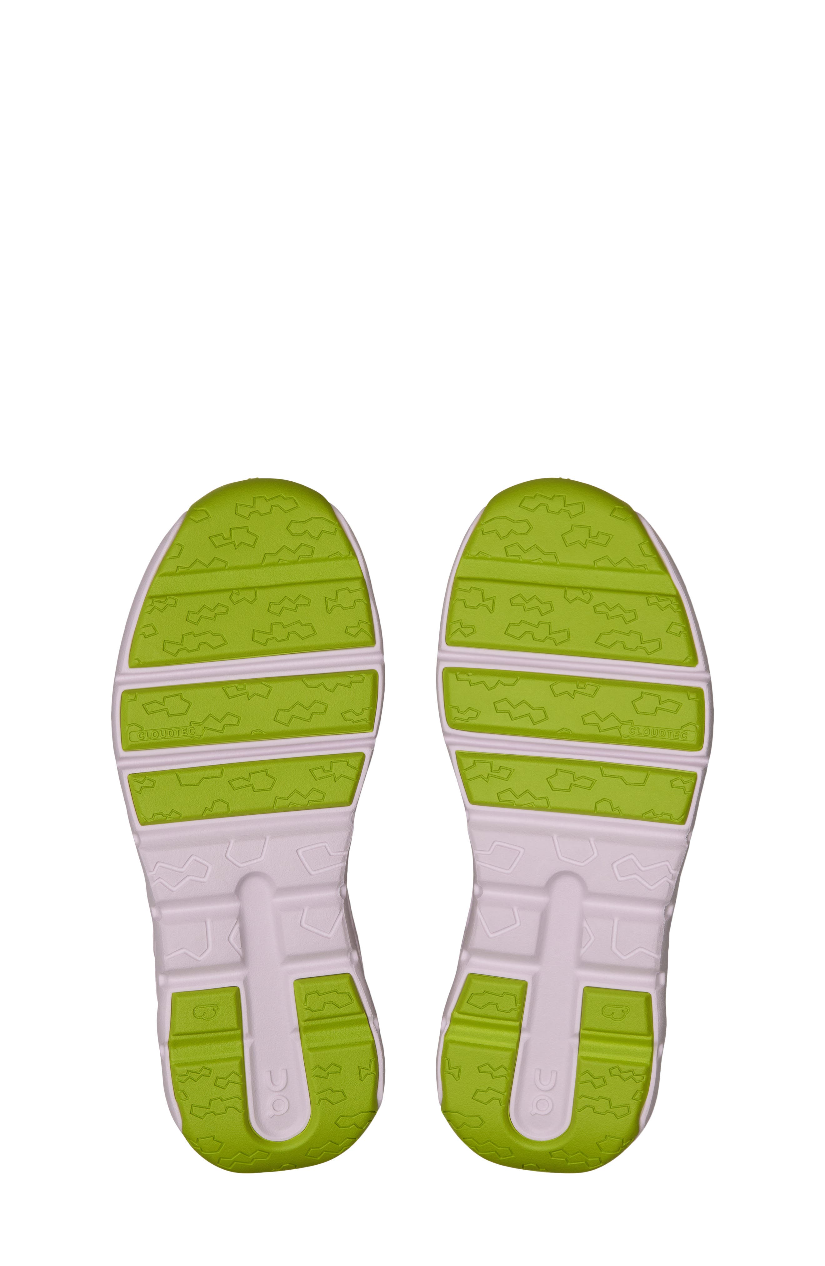 On Kids' Cloudleap Sneaker, Alternate, color, Mauve/Kiwi