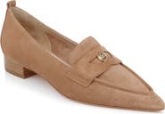 L'AGENCE Maelys Pointed Toe Penny Loafer