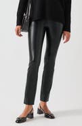 LK Bennett Ellen Faux Leather Skinny Pants