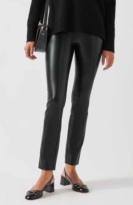 Ellen Faux Leather Skinny Pants