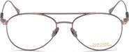TOM FORD 54mm Pilot Optical Glasses