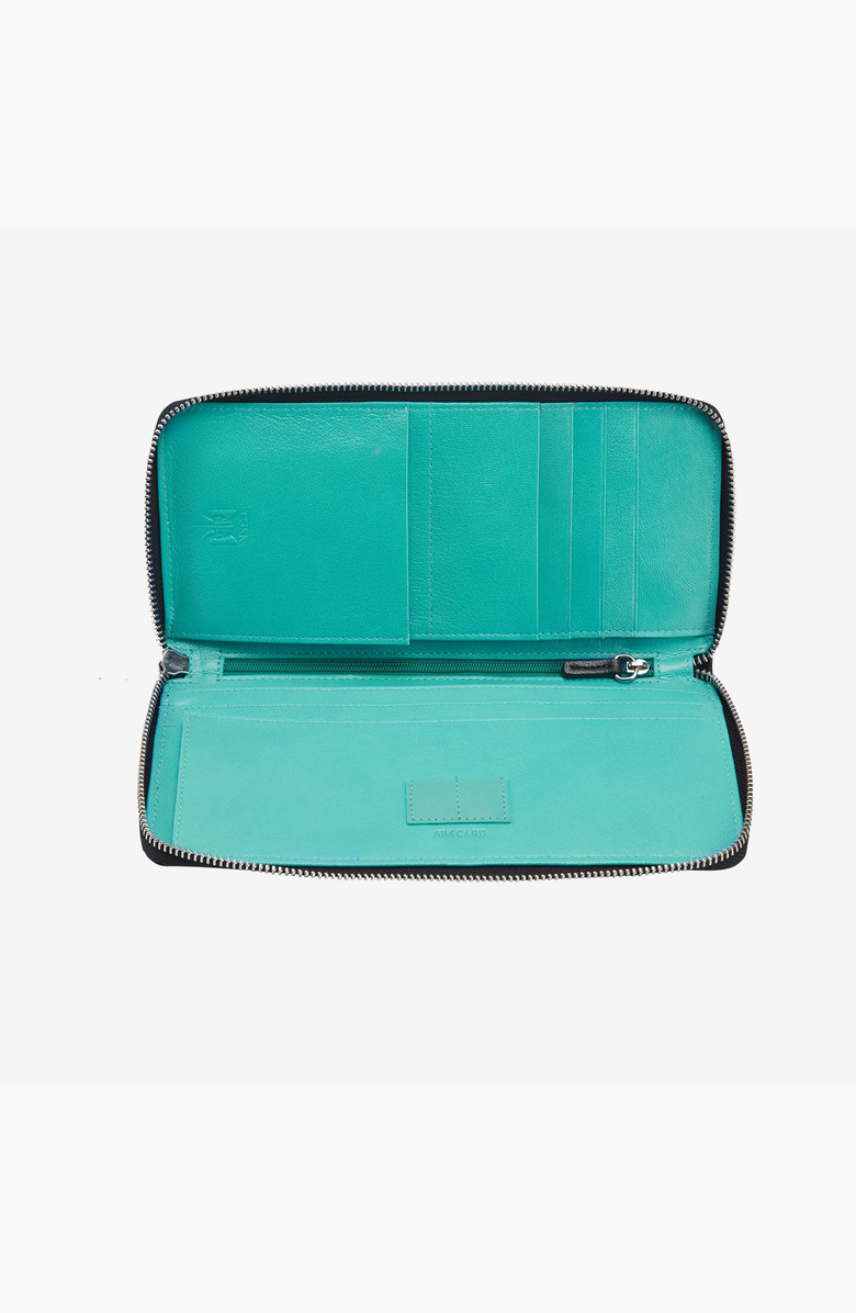 Tusk Siam Travel Portfolio, Alternate, color, Black / French Blue
