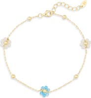 ARGENTO VIVO Agate Cluster Station Chain Bracelet