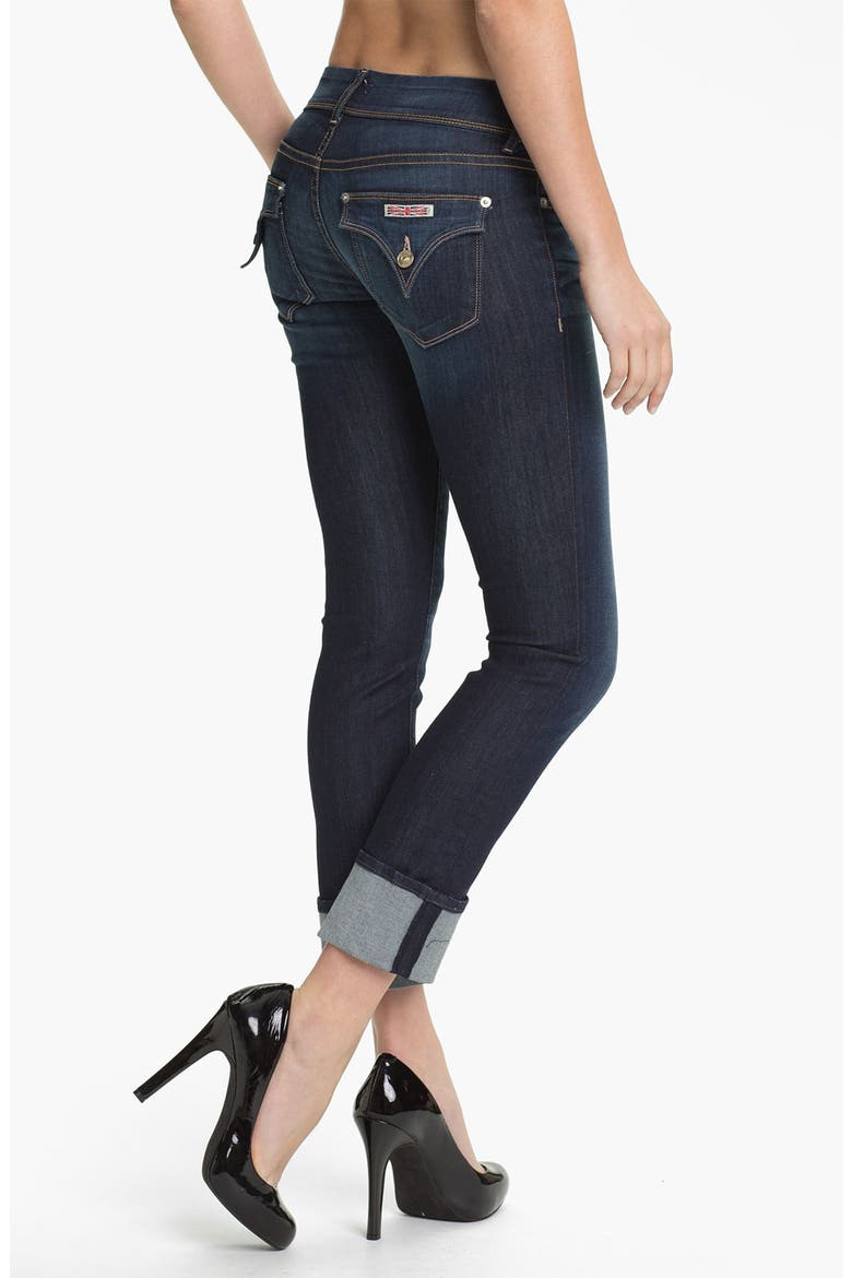 'Ginny' Crop Stretch Jeans, Alternate, color, STELLA