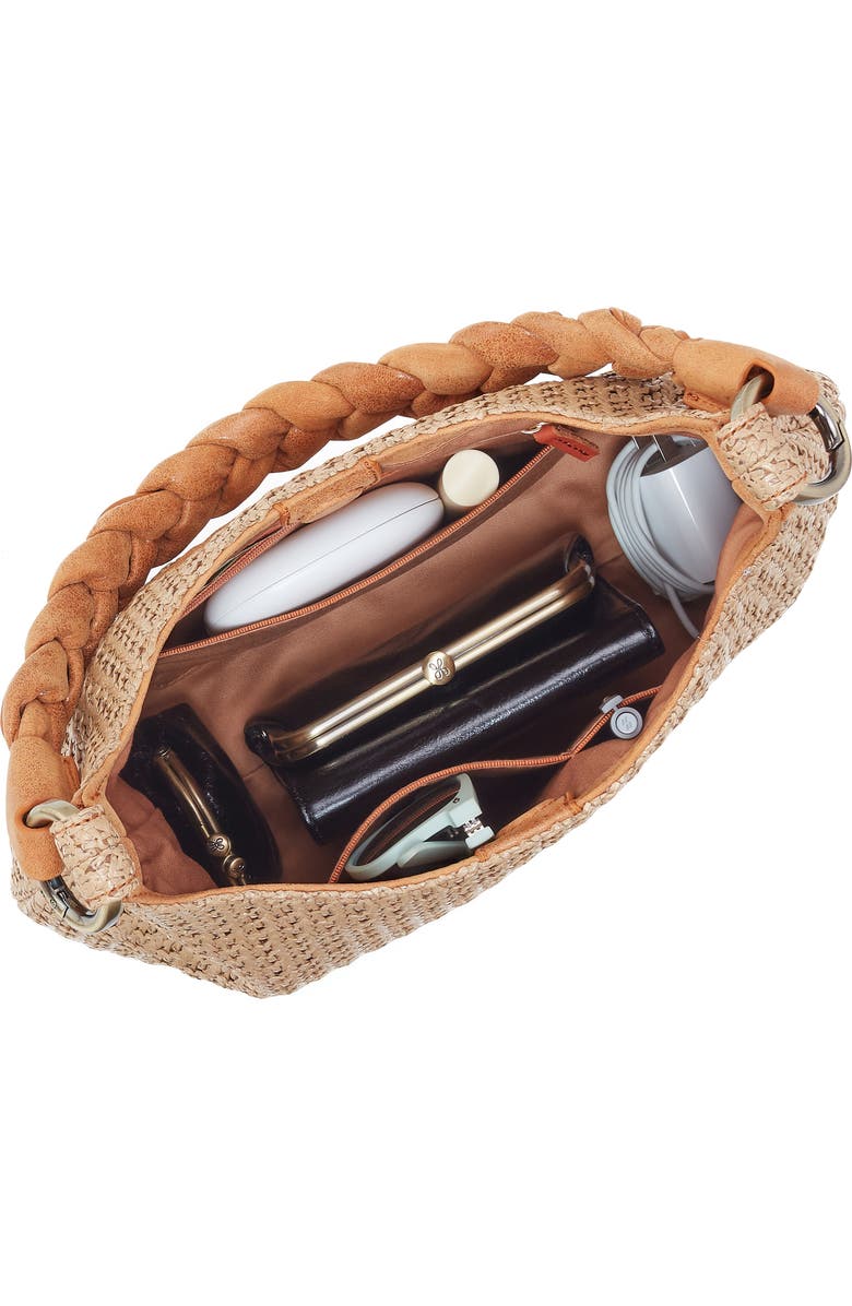 HOBO Madison Woven Straw Shoulder Bag, Alternate, color,