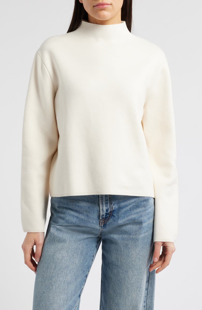 Mavi Jeans Mock Neck Sweater, Main, color, 