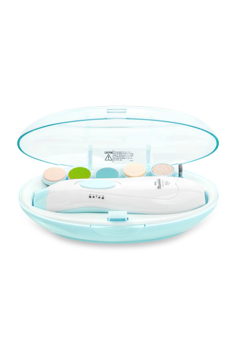 Little Martin's Baby Electric Nail Trimmer Blue Soft, Main, color, Multicolored