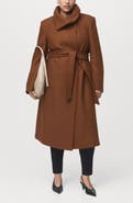 MANGO Manteco Virgin Wool Blend Coat