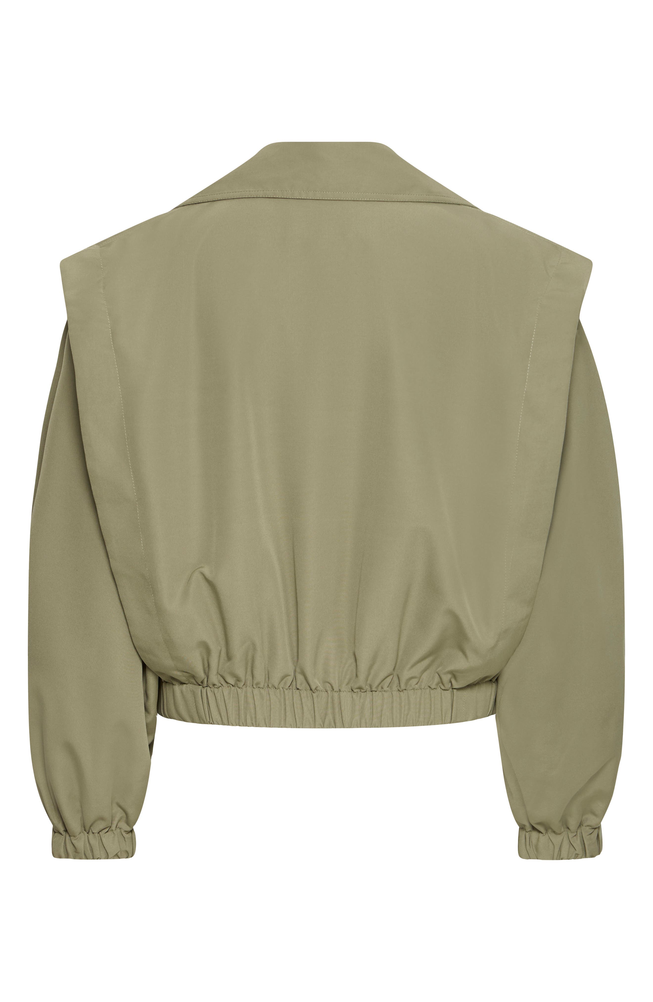 ICHI Blouson Trench Jacket (Women) | Nordstrom