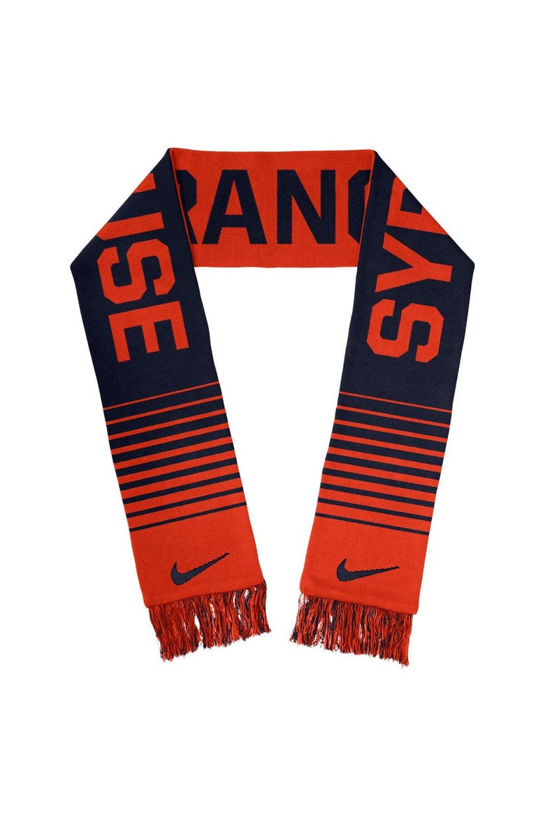 Syracuse Orange Space Force Rivalry Scarf, Alternate, color, Navy