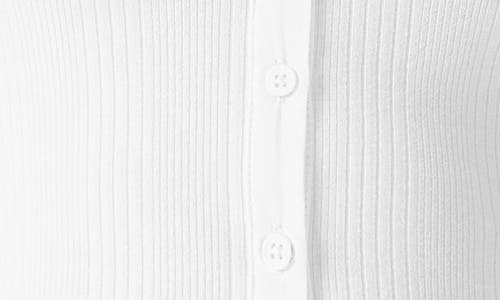 Florence By Mills Sweet Classic Cardigan In White