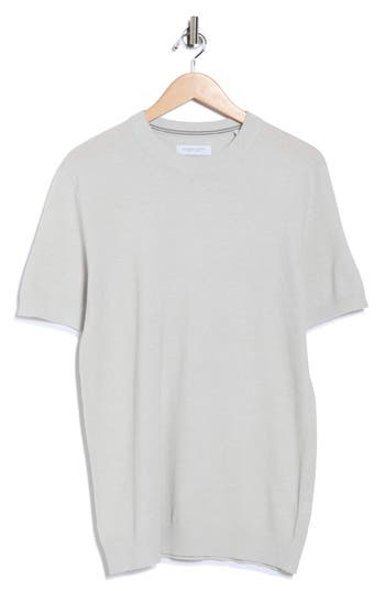Denim And Flower True Sweater T-shirt In Gray