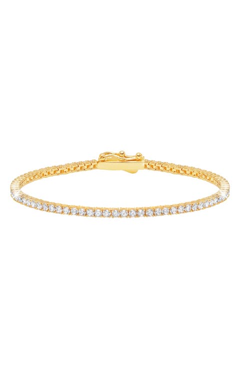 Cubic Zirconia Tennis Bracelet
