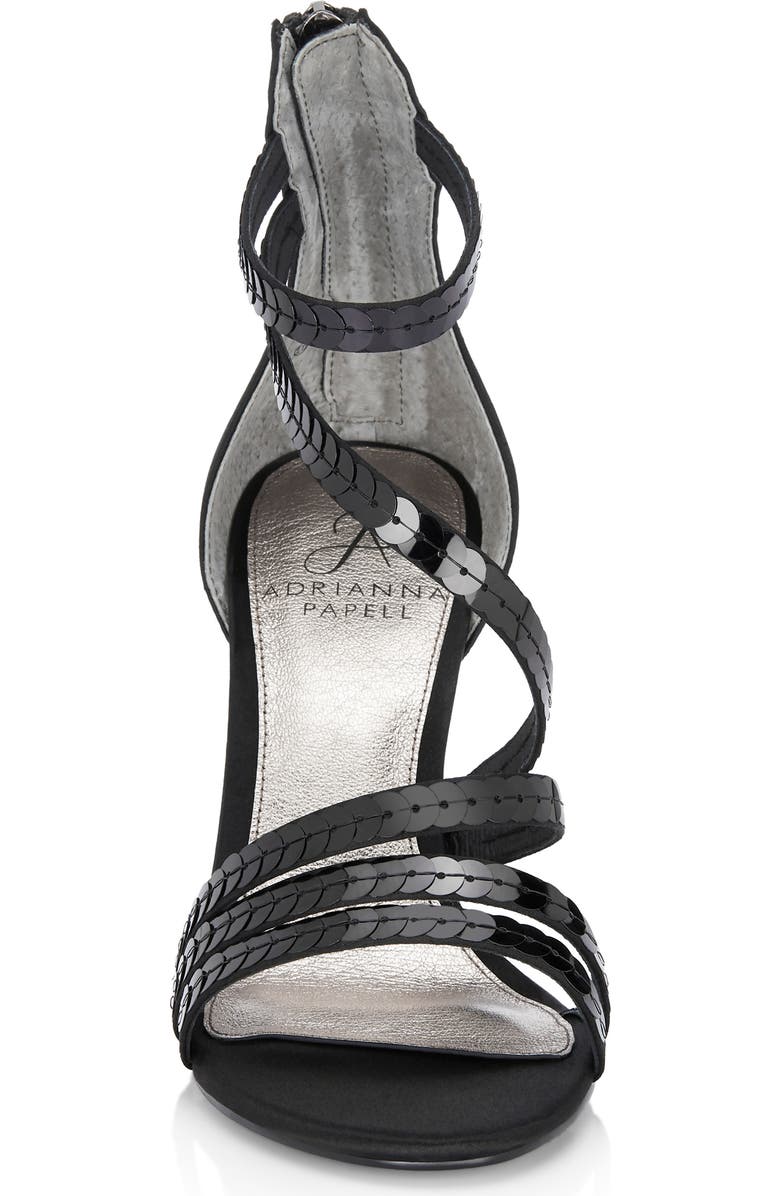 Adrianna Papell Alexi Sequin Strappy Sandal, Alternate, color,