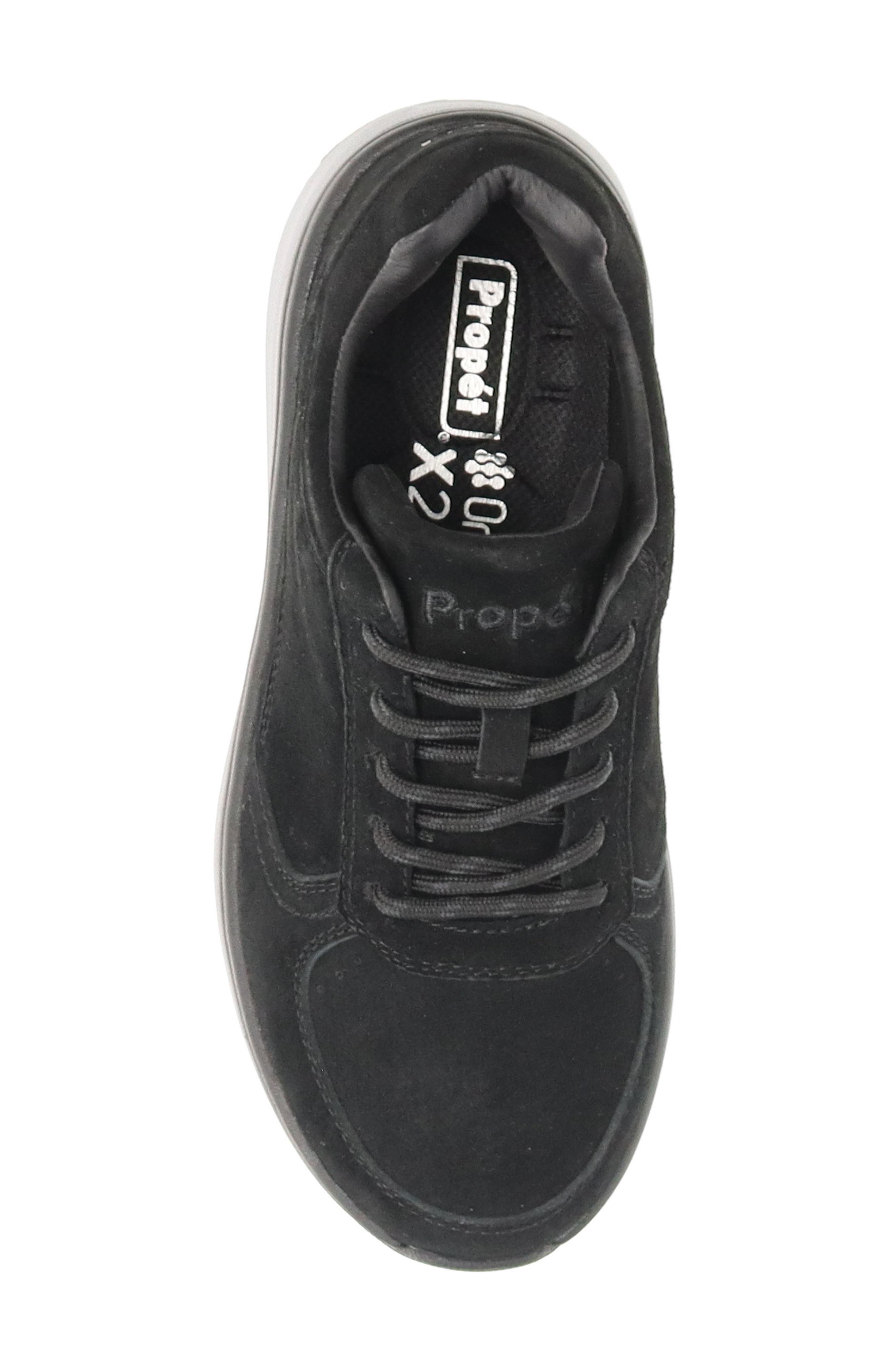 Propét Ultima Sneaker, Alternate, color, Black Suede