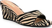 JASON WU Raffia Wedge Slide Sandal