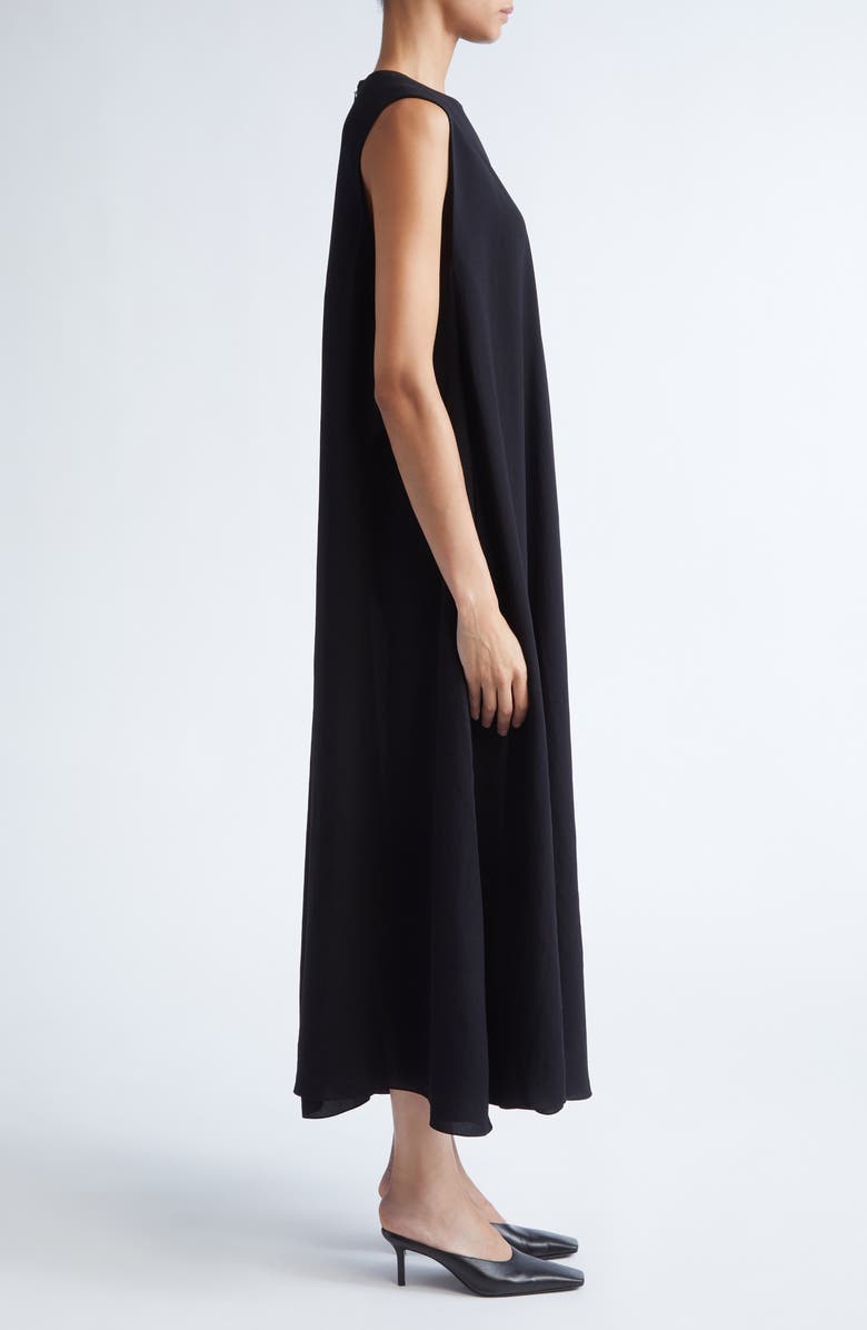 GIA STUDIOS Madeleine Sleeveless Chiffon Dress, Alternate, color, Black