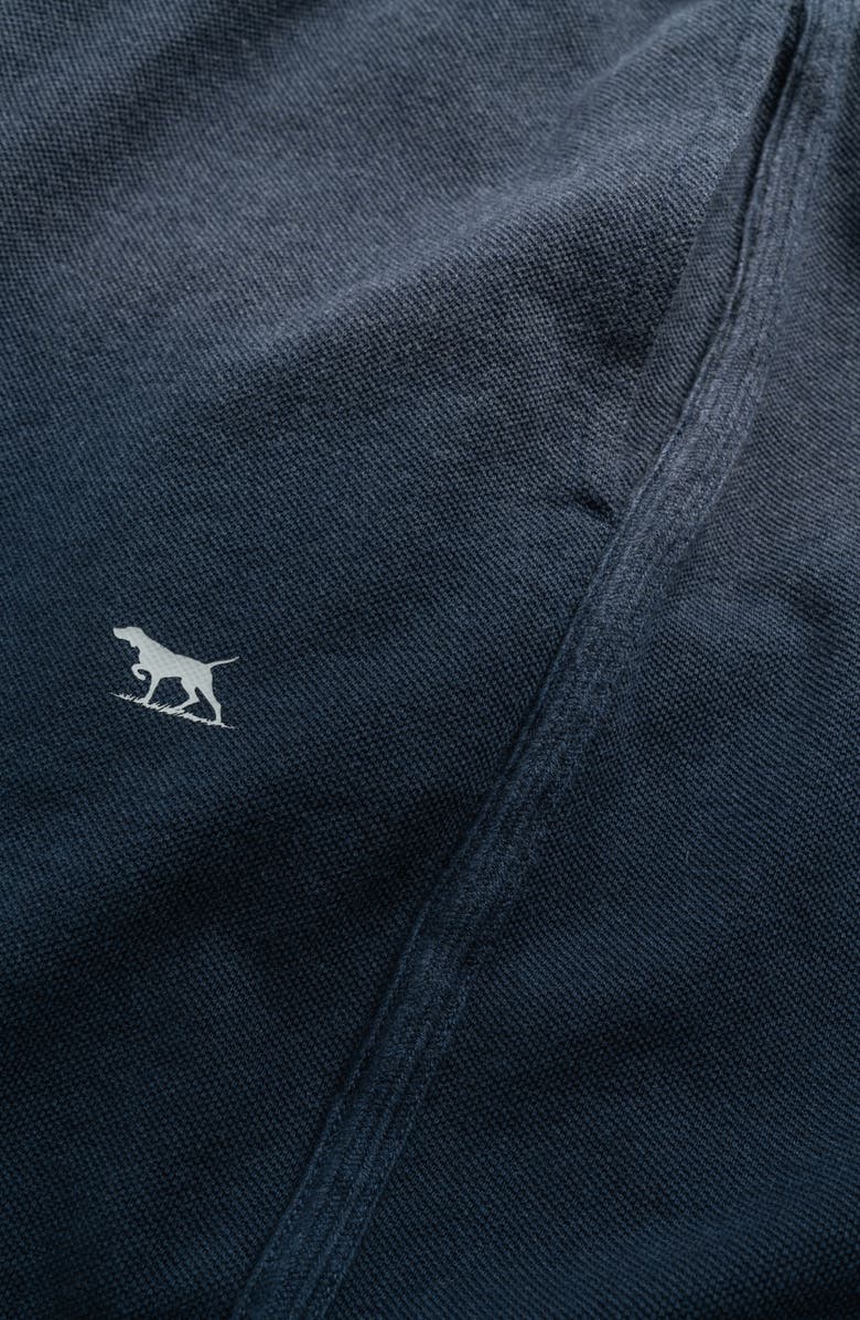 Rodd & Gunn Alto Dip Dye Piqué Cotton Shorts, Alternate, color, Deep Ocean