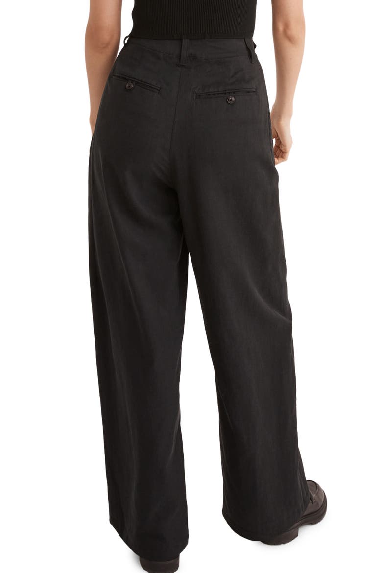 Harlow Wide Leg Pants, Alternate, color, TRUE BLACK