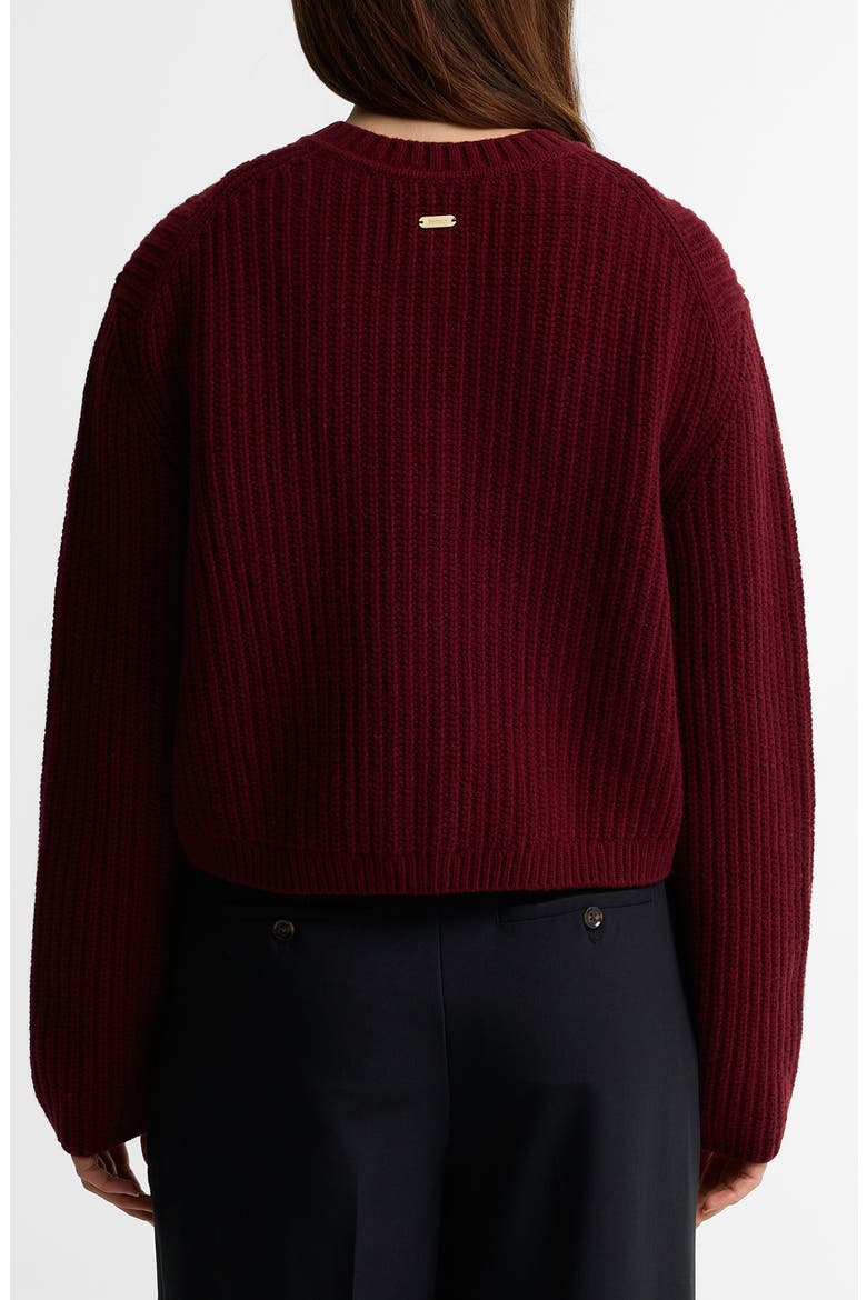 Adalyn Rib Cardigan, Alternate, color, CRANBERRY RED