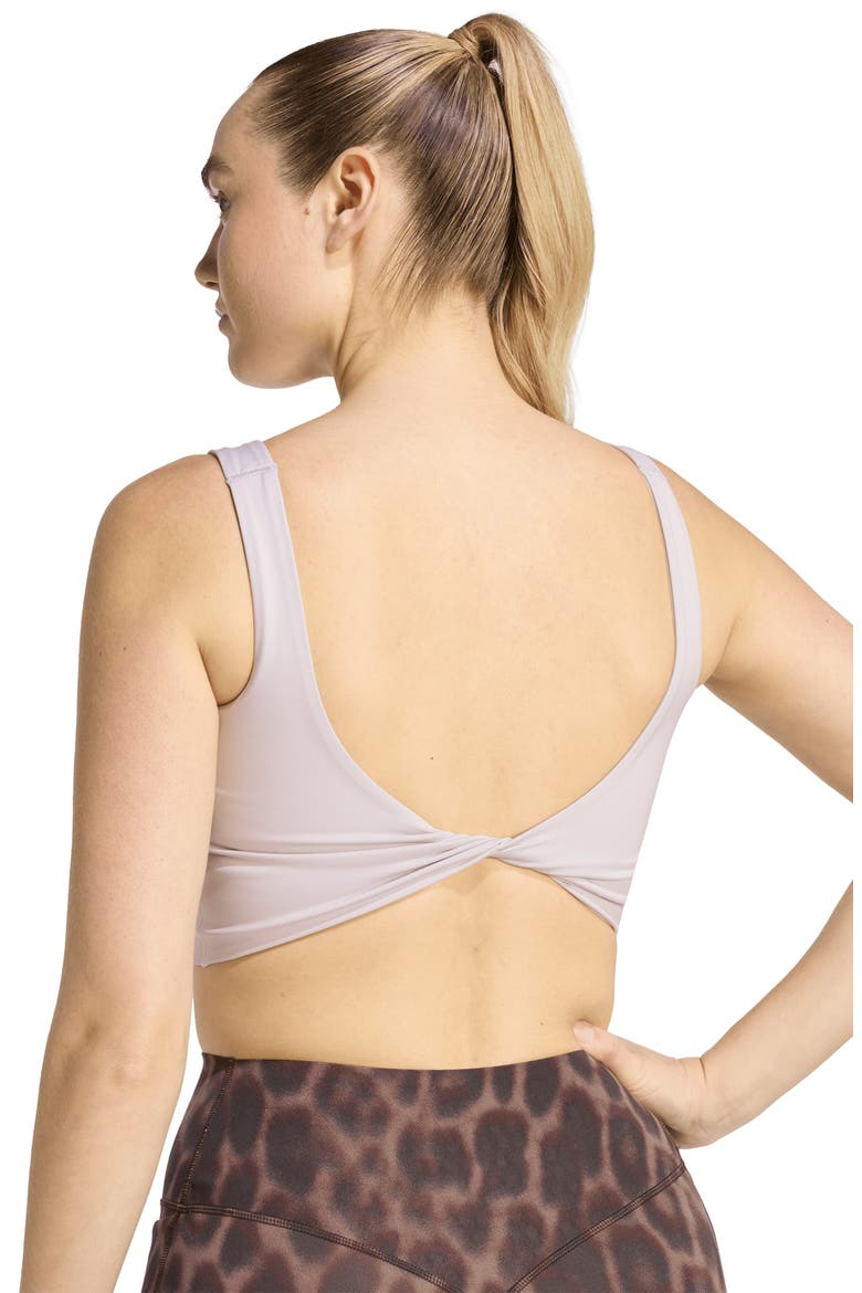 Optime Climacool Bra Tank, Alternate, color, ICE PURPLE